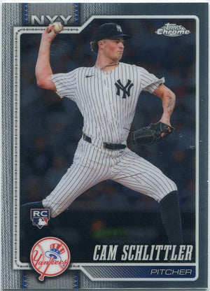 Cam Schlittler 2026 Topps Chrome RC #262