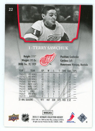 Terry Sawchuk 2010-11 Upper Deck Ultimate Collection #22