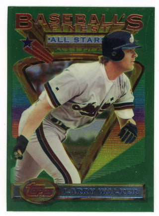 Larry Walker 1993 Topps Baseball Finest All-Star #97