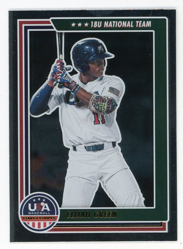 Elijah Green 2022 Panini 18U National Team #93 Card