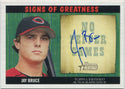 Jay Bruce 2005 Bowman Heritage Signs Of Greatness Autographed Card #SG-JB