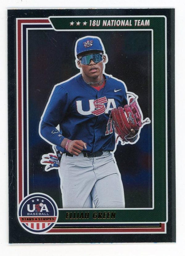 Elijah Green 2022 Panini 18U National Team #55 Card