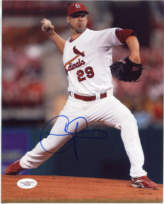 Chris Carpenter Autographed 8x10 Photo (JSA)