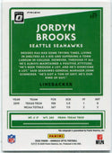 Jordyn Brooks 2020 Panini Donruss Optic Autographed Bronze Prizm RC #107