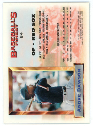 Andre Dawson 1993 Topps Baseball Finest All-Star #84