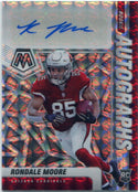 Rondale Moore 2021 Panini Mosaic Autographed Prizm RC #RA-17