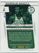 Charlie Scott 2013 - 2014 Panini Prizm Autographed Card #90