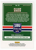 Elijah Green 2022 Panini 18U National Team #93 Card