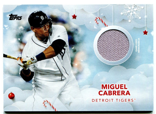 Miguel Cabrera Topps Jersey Card