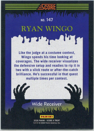 Ryan Wingo 2026 Panini Score A Treat RC #147