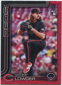 Rhett Lowder 2025 Topps Team Color Border Parallel RC #205