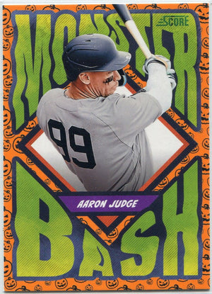 Aaron Judge 2026 Panini Score A Treat Monster Bash Pumpkin Parallel Card #292