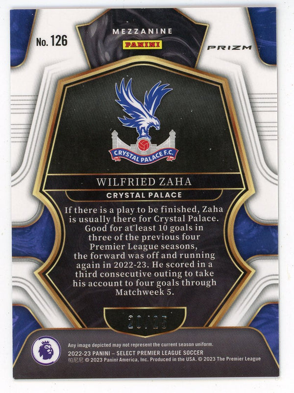 Wilfred Zaha 2022-23 Panini Select #126