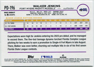 Walker Jenkins 2024 Topps Pro Debut RC #PD-196