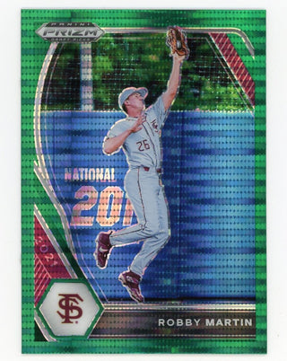 Robby Martin 2021 Panini Green Prizm #PDP198 Card