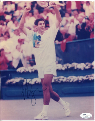 Pete Sampras Autographed 8x10 Photo (JSA)