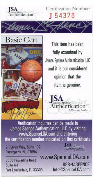 Pete Sampras Autographed 8x10 Photo (JSA)