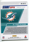 De'Von Achane 2023 Panini Origins Start Ups Rookie Card #SU-15