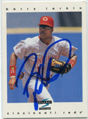 Barry Larkin 1996 Pinnacle Autographed Card JSA Certified