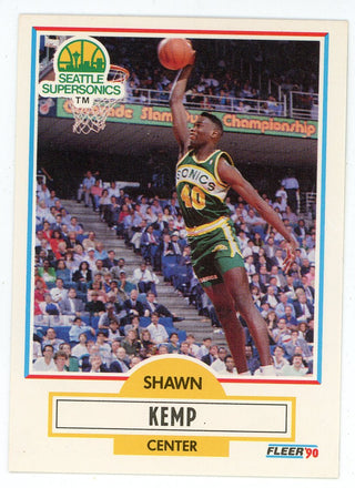 Shawn Kemp 1990 Fleer #178