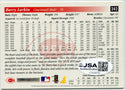 Barry Larkin 1996 Pinnacle Autographed Card JSA Certified