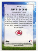 Elly De La Cruz 2023 Topps Bowman Chrome Sights On September #SOS-7 Card
