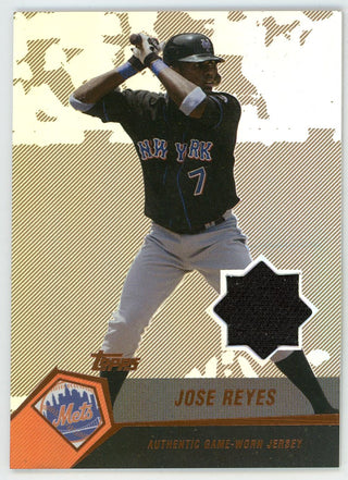 Jose Reyes 2004 Topps Patch Relic #JRE