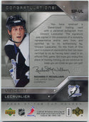 Vincent Lecavalier 2006 - 2007 Upper Deck The Cup 2 Color Patch & Autographed Card 43/75