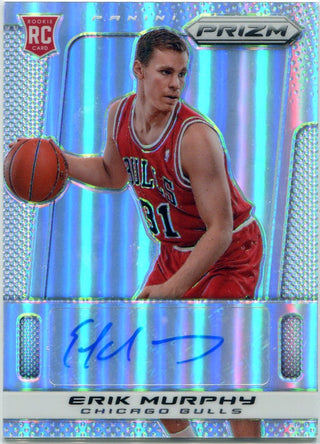 Erik Murphy 2013 - 2014 Panini Prizm Autographed Silver Prizm RC #2 8/25