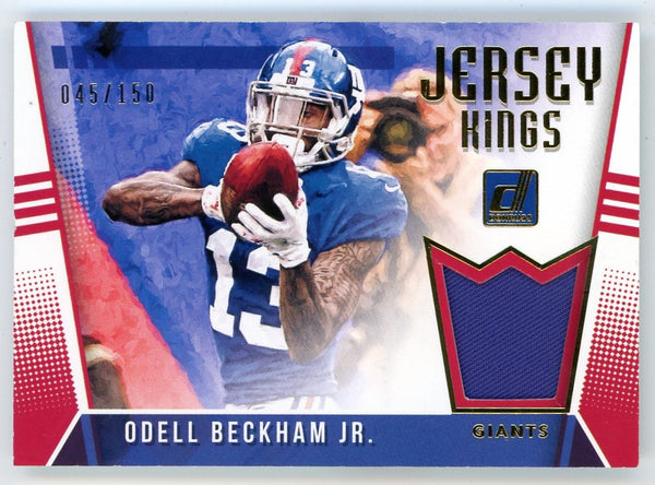 Odell Beckham Jr. 2018 Panini Donruss Jersey Kings #40 Card 045/150