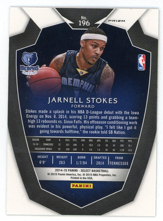 Jarnell Stokes 2014-15 Panini Select Prizm Rookie Card #196