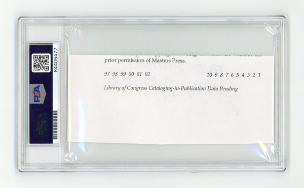 George Mikan Cut Authentic Autograph (PSA)