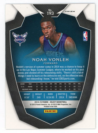 Noah Vonleh 2014-15 Panini Select Prizm Rookie Card #193