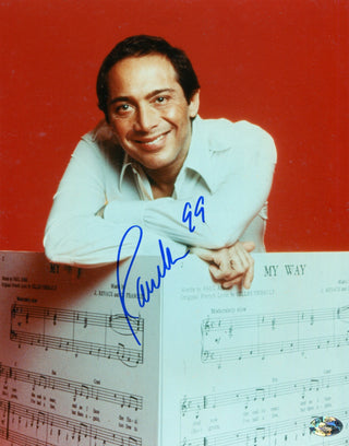 Paul Anka Autographed 8x10 Photo