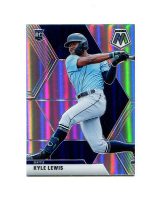 Kyle Lewis 2020 Panini Silver Mosaic Prizm #49 Card