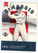 Joe DiMaggio 2002 Upper Deck Tribute to Dimaggio #JD