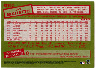 Bo Bichette Topps 35th Anniversary Rookie Card