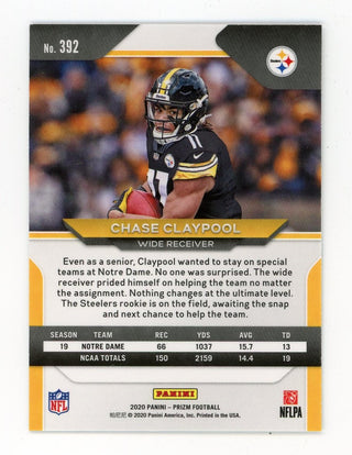 Chase Claypool 2020 Panini Prizm #392 Card