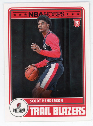 Scoot Henderson 2023-24 Panini Hoops #297