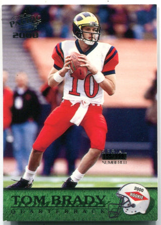 Tom Brady 2000 Pacific #403 Card 155/999