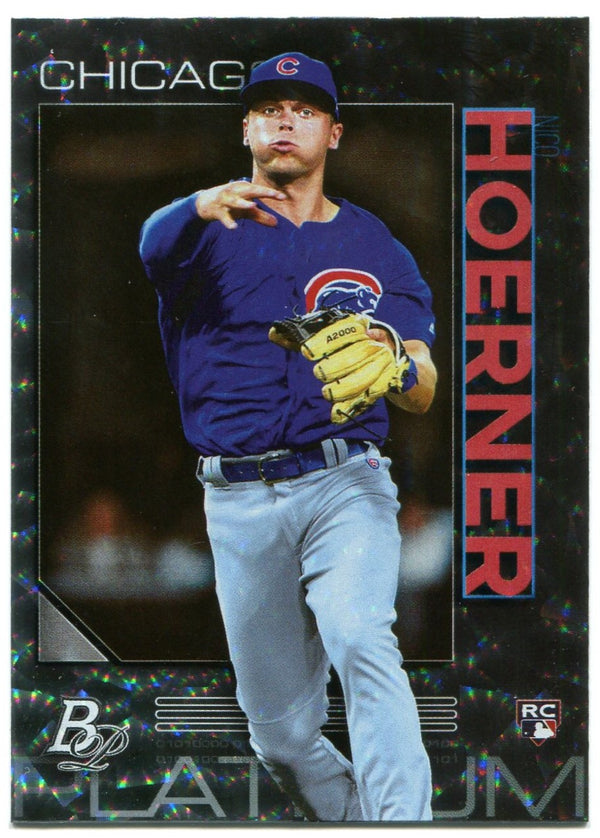 Nico Hoerner Bowman Platinum Rookie 2020