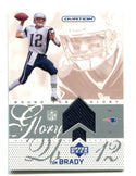 Tom Brady 2002 Upper Deck Devotion #BG-TB  Game Worn Patch Card