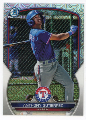 Anthony Gutierrez 2023 Topps Bowman Chrome #BCP-166