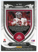 Justin Fields 2021 Panini Prizm Draft Pick Rookie Card #163