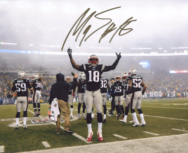 Matthew Slater Autographed New England Patriots 8x10 Photo