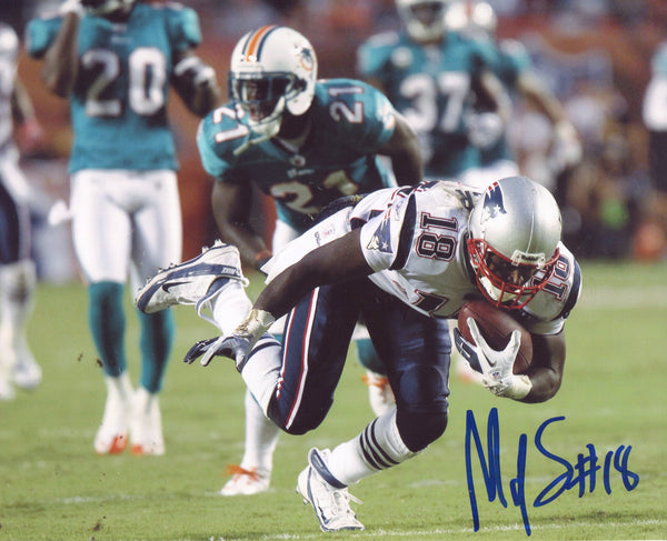 Matthew Slater Autographed New England Patriots 8x10 Photo