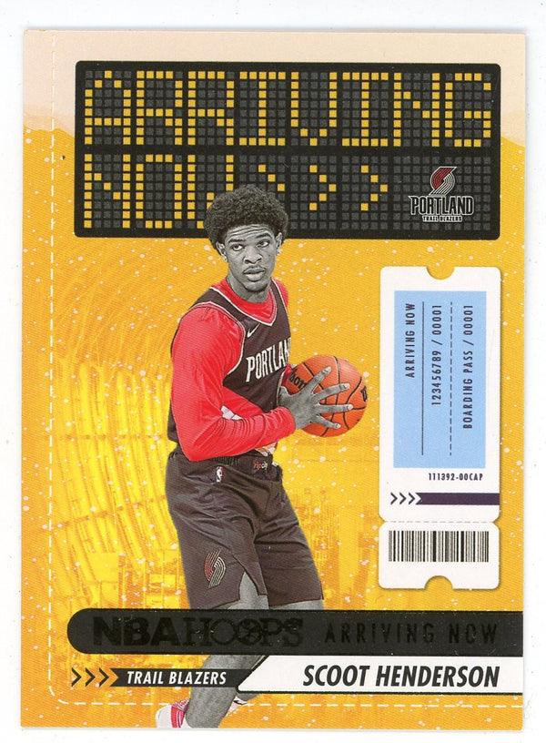 Scoot Henderson 2023-24 Panini Hoops #4