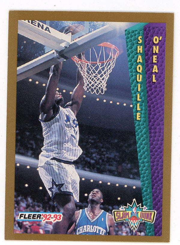 Shaquille O'Neal 1993 Fleer Slam Dunk #298