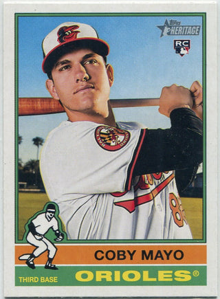 Coby Mayo 2025 Topps Heritage RC #340