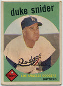 Duke Snider 1959 Topps Card #20